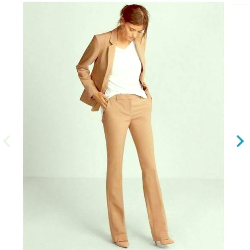 Express Columnist Barley Boot Mid-rise Pants